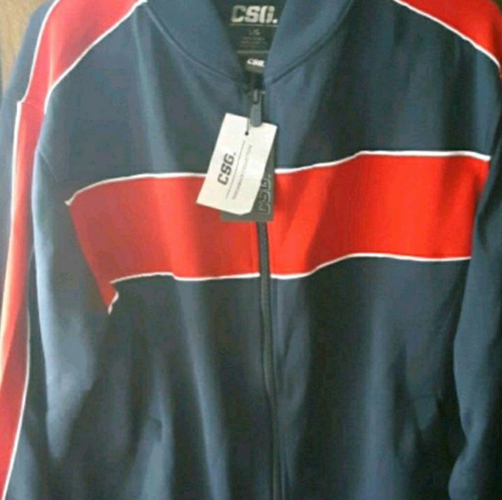 Blue & Red CSG Men's Large Jacket
